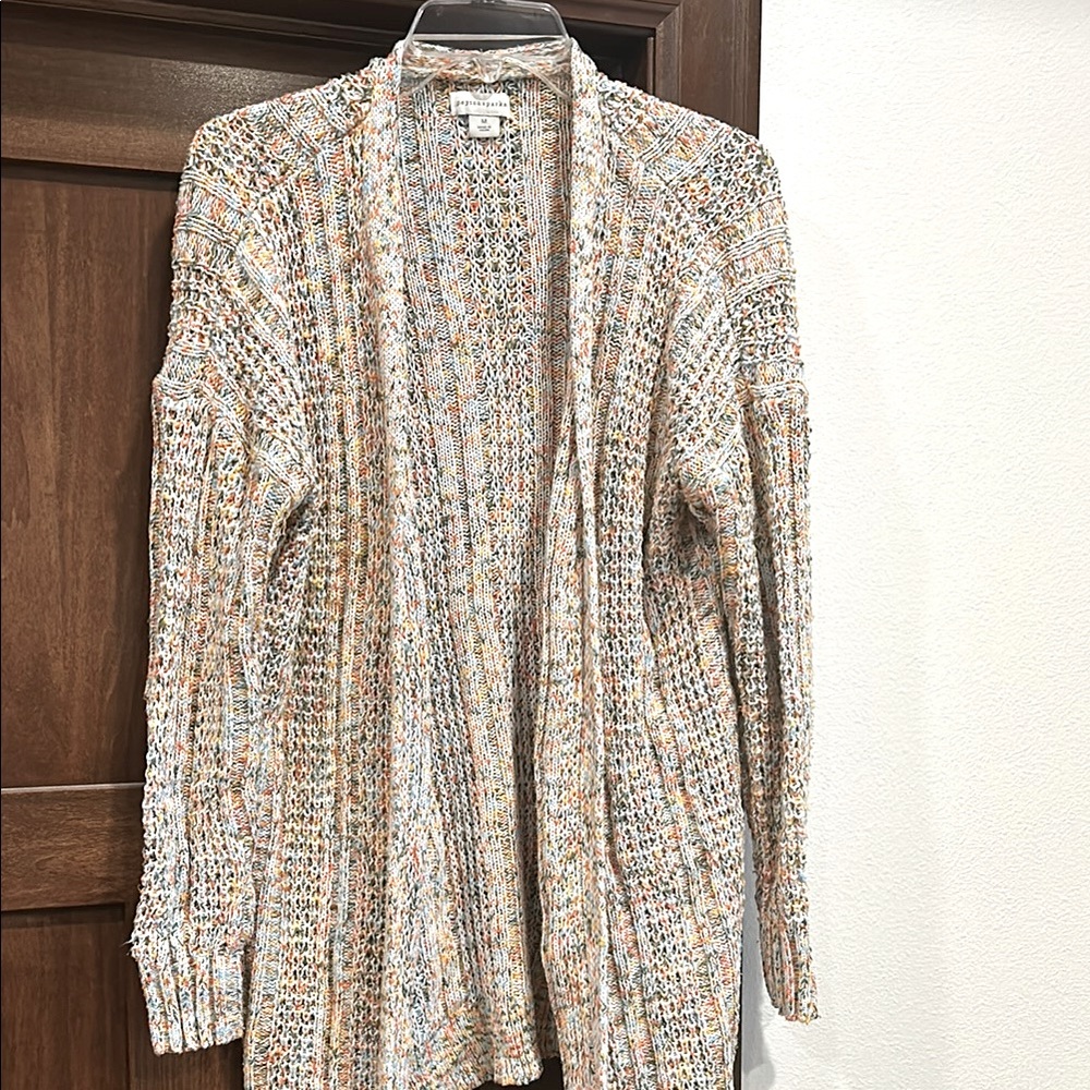 Long line sweater